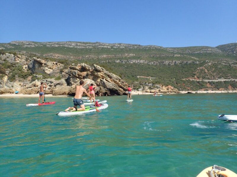 lisbon-stand-up-paddle-lesson-in-arrabida-setubalsesimbra
