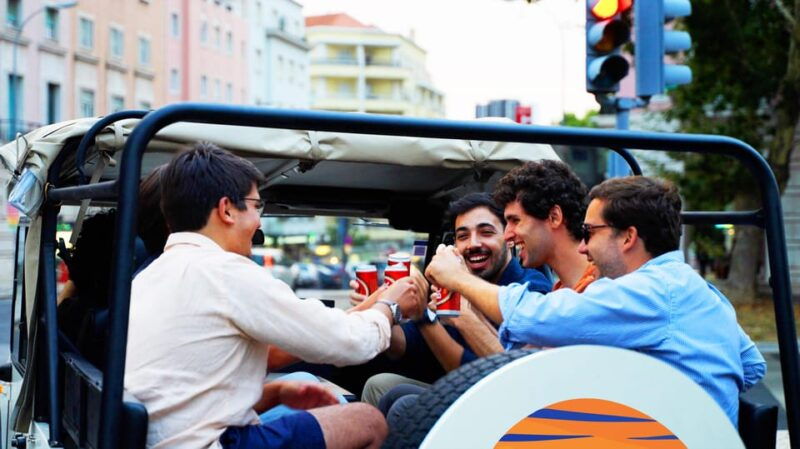 lisbon-sunset-to-night-in-vintage-jeep-with-drinks-on-board