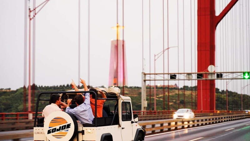 LISBON SUNSET TO NIGHT in Vintage Jeep with FOOD & DRINKS - The Experience in Detail: What to Expect from Start to Finish