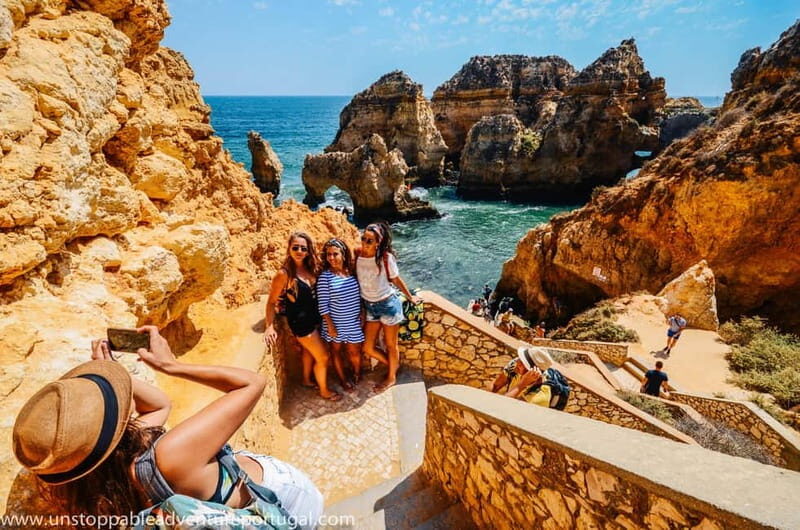 Lisbon:Private tour to Algarve, Benagil, Portimao, Lagos - The Highlight: Benagil Cave