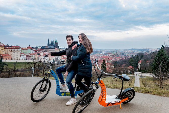 Live guided Electric Trike & e-Scooter Tour of Prague - The Sum Up