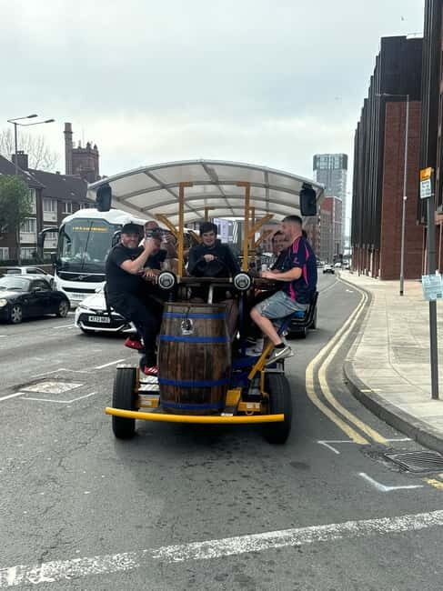 LIVERPOOL BEER BIKE WITH BEER INCLUDED - The Value and Pricing