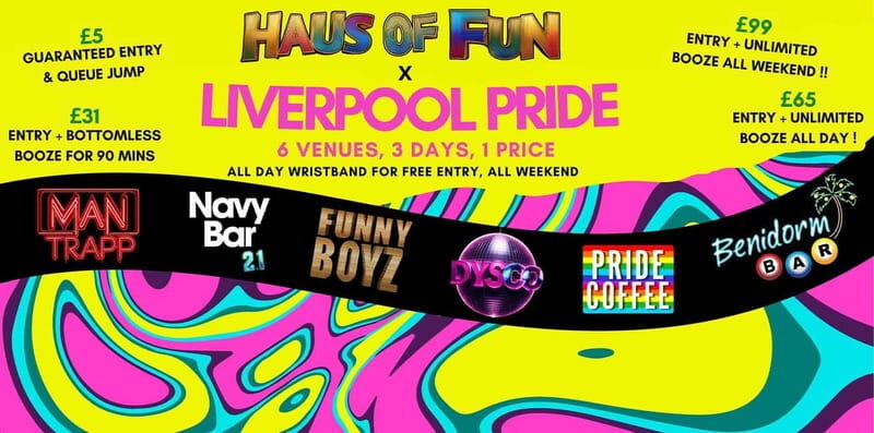 Liverpool Pride 2025 @ Haus Of Fun - Music, Themes, and Vibe