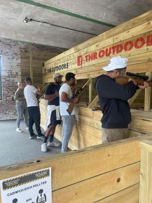 Llangollen: Axe Throwing, Archery and Air Rifles Combo - FAQ