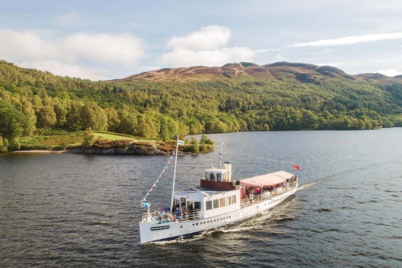 Loch Katrine  National Park Scenic Steamship Cruise - Key Points