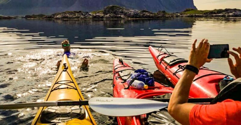 lofoten-full-day-combo-tour-kayaking-and-rappelling