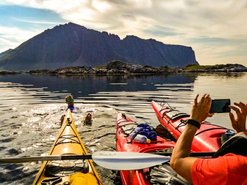 lofoten-full-day-combo-tour-kayaking-and-rappelling