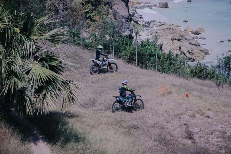lombok-dirt-bike-through-cliffs-beaches-hill-with-sunset