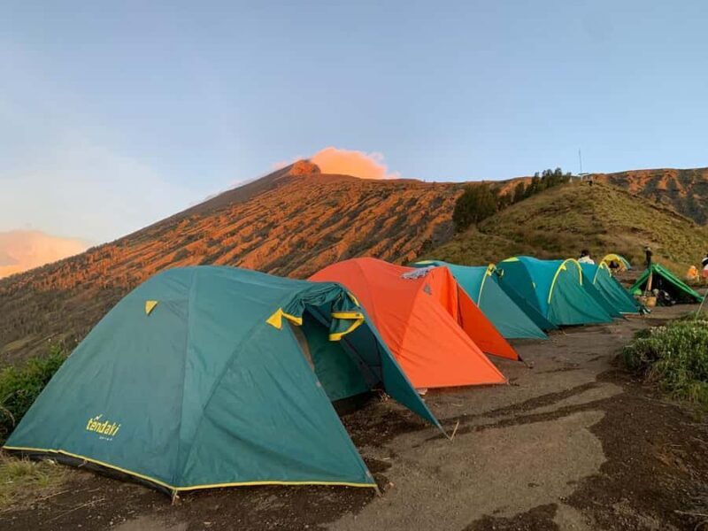 lombok: rinjani 3-Day Trek  Summit - lake - Amazing Views - Day 1: From Sembalun Village to Crater Rim