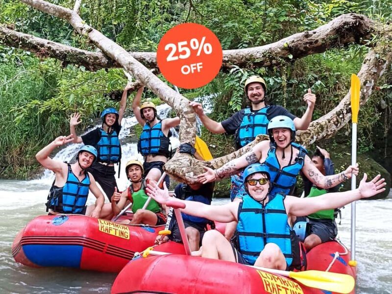 Lombok: River Rafting & Benang Kelambu Waterfall with Lunch - Key Points