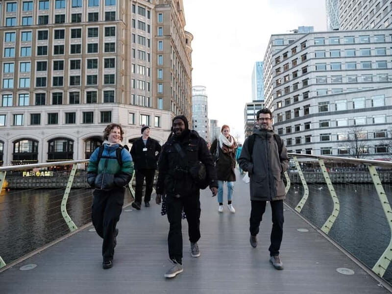 London Canary Wharf Walking Tour: Homelessness Revisited - Exploring Canary Wharf and West India Quay