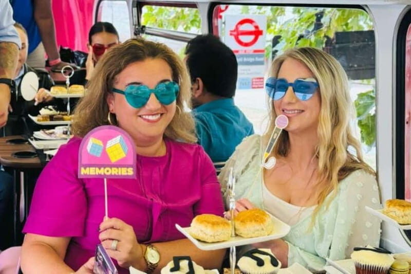 London: "Here We Go Again" Afternoon Tea Bus - The Journey Through London’s Landmarks