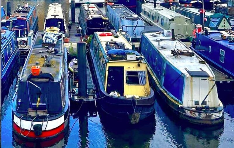 London: Little Venice, Regents Canal on Camden Walking Tour - The View from Primrose Hill