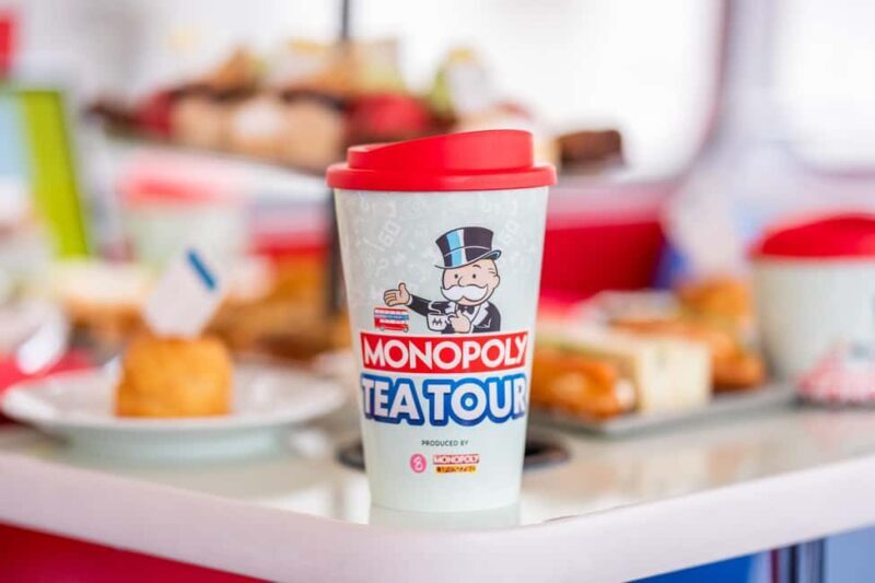 London: MONOPOLY Afternoon Tea Tour Bus - Overview of the Tour Experience