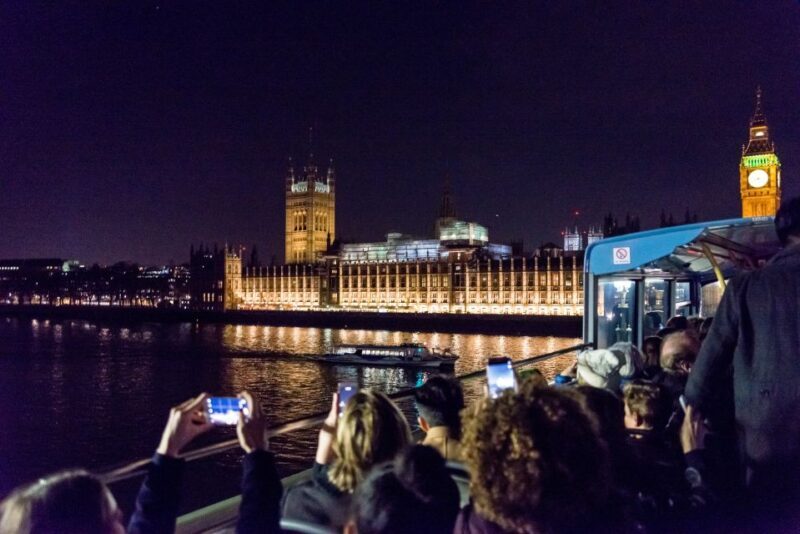 London: Nighttime Open-Top Sightseeing Tour with Live Guide - The Sum Up