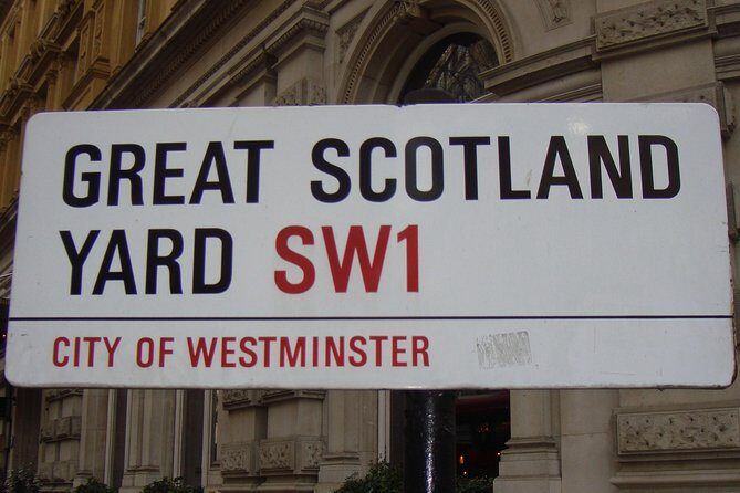 London Police and Crime Walking Tour - Key Points