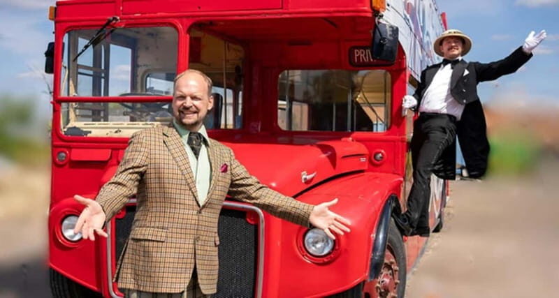 London Vintage Bus Tour: Live Comedy Sightseeing Show - Key Points