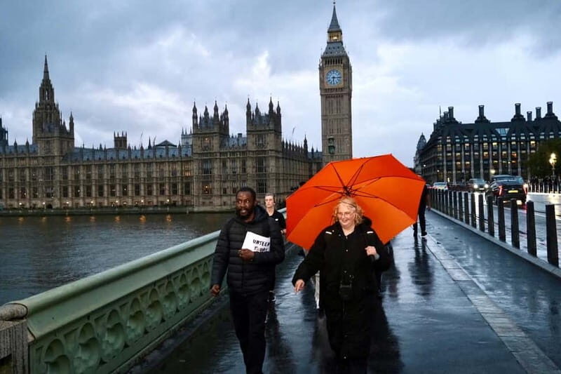 London Westminster Walking Tour: Homelessness Revisited - The Personal Touch