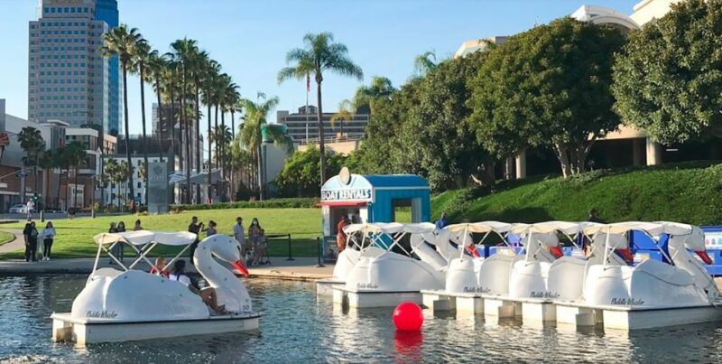 Long Beach: Swan Boat Rental at Rainbow Lagoon - Long Beach: Swan Boat Rental at Rainbow Lagoon