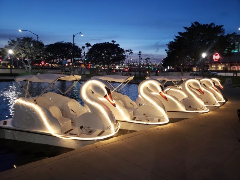Long Beach: Swan Boat Rental at Rainbow Lagoon - The Experience from the Reviews