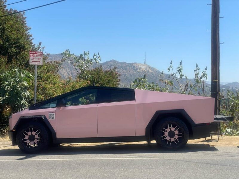 los-angeles-30-minute-hollywood-sign-tesla-cyber-truck-tour