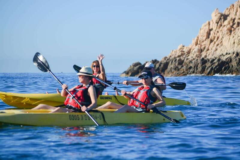 Los Cabos: Glass-Bottom Kayak and Snorkel Tour at Two Bays - Snorkeling at Chileno Bay