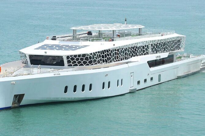 Lotus Mega Yacht 3 Hour Dinning Cruise with Transfers Options - The Sum Up