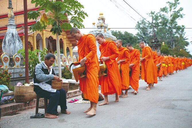 Luang Prabang Alms Giving and Kuang Si Waterfall Private Tour - A Delicious Lao Lunch & Authentic Cultural Touches