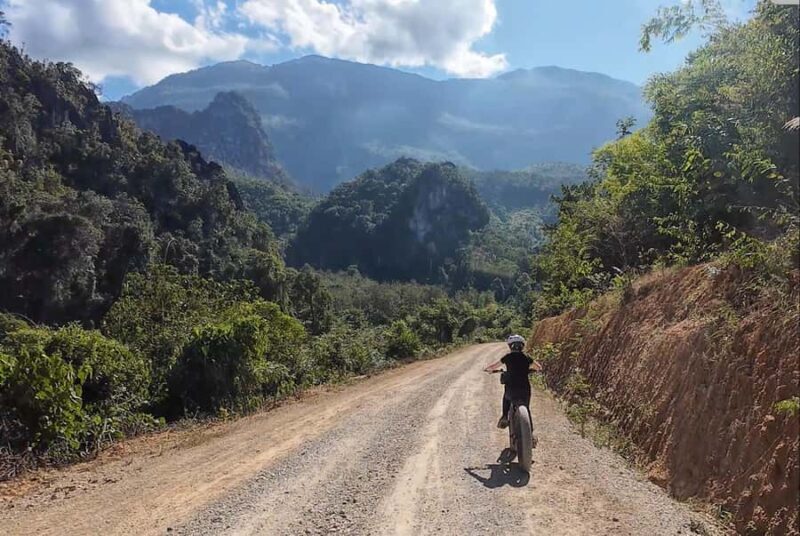 Luang Prabang: E-Mountainbike Tour with Waterfall & Lunch - The Limestone Landscape and Sacred Valley