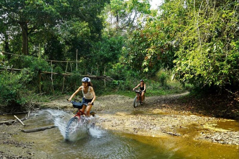 Luang Prabang: E-Mountainbike Tour with Waterfall & Lunch - The Return Journey & Lunch