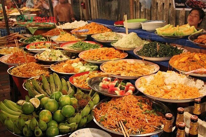 Luang Prabang Evening Food Tour by Tuk-Tuk - Key Points