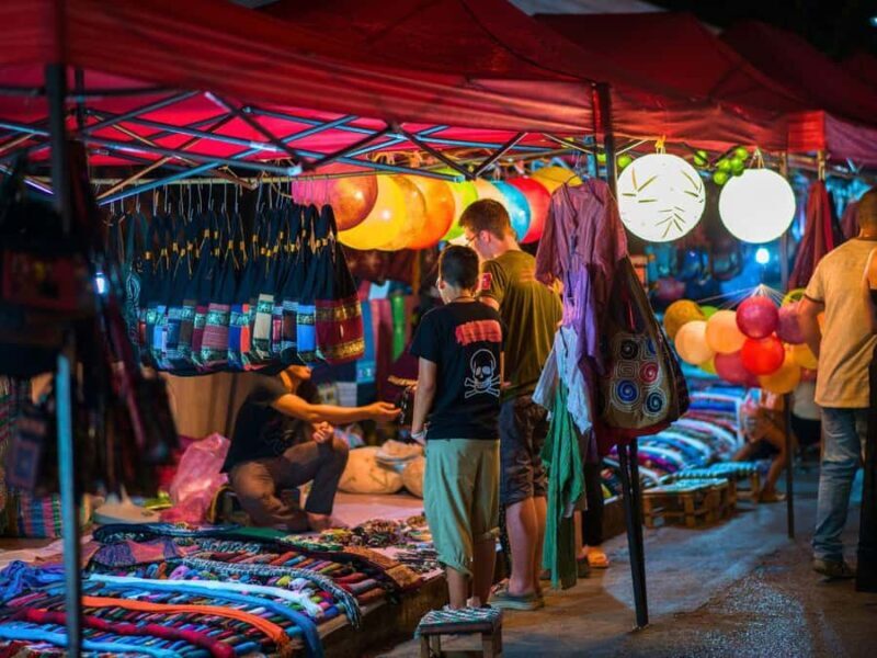 Luang Prabang: Mekong Sunset Cruise and Market Private Tour - Key Points