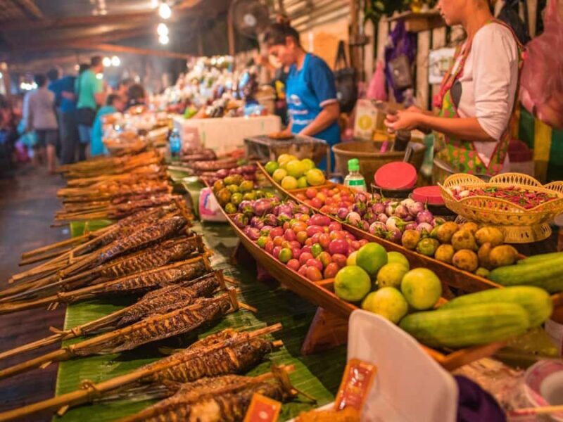 Luang Prabang: Night Market Private Food Tour and BBQ Dinner - Key Points