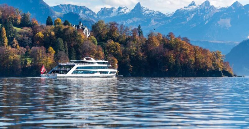 Lucerne: Lake Lucerne 1st Class Cruise with 3-Course Lunch - Key Points