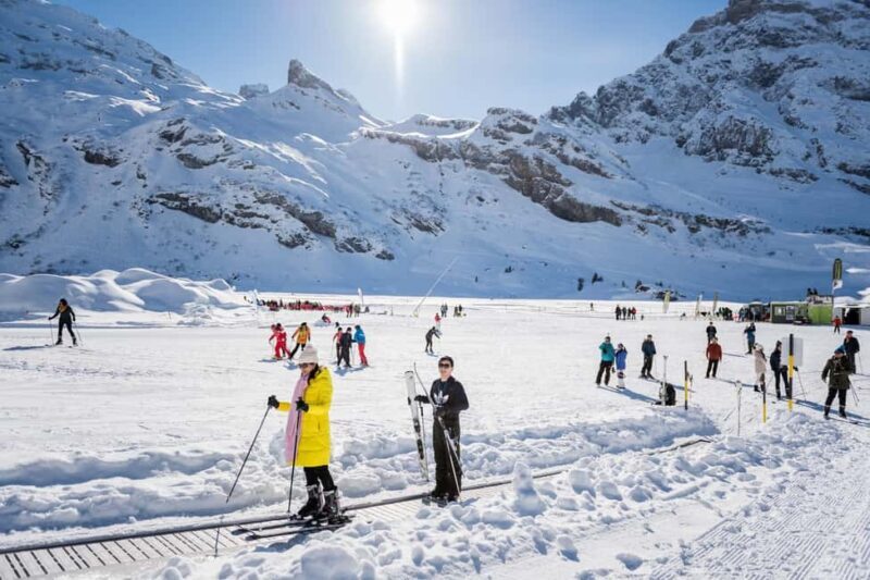 Lucerne: Titlis Beginner Ski Day Snow Experience - The Experience on the Mountain