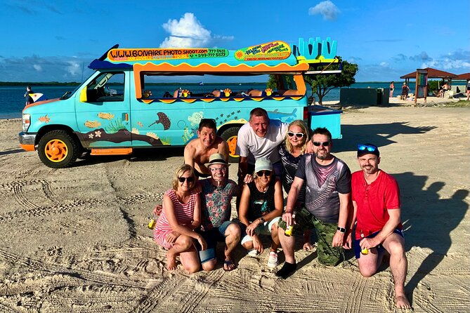 lucs-private-group-bonaire-open-bus-tour