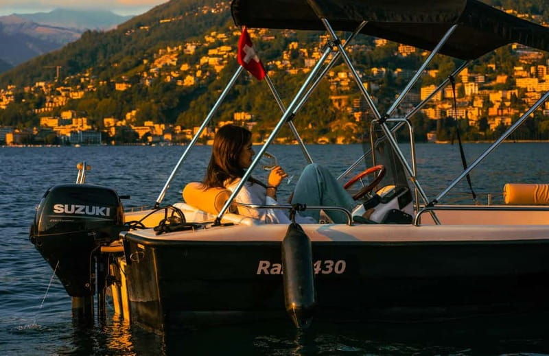 Lugano Lake: 3 hours Boat Rental - The Sum Up