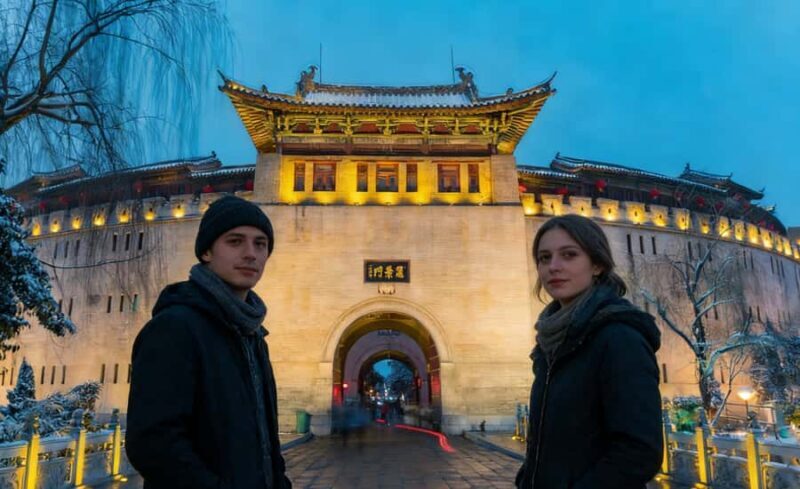 luoyang lijingmen old town walking night tour& local dinner - Key Points