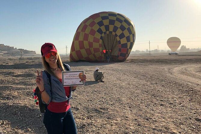 Luxor Hot Air Balloon with East and West Banks of Luxor day tour with Lunch - Lunch Break and Ground-Level Temples
