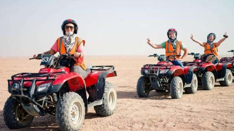 Luxor: Luxor West Bank Quad Bike Adventure in the Desert - Key Points