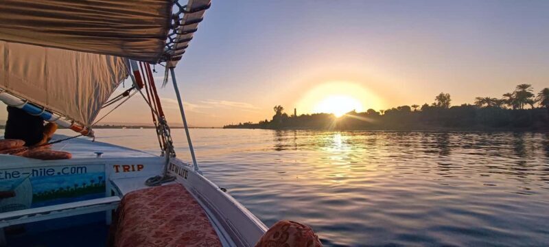 Luxor: Nile River Private Sunset Felucca Ride - Authenticity and Comfort