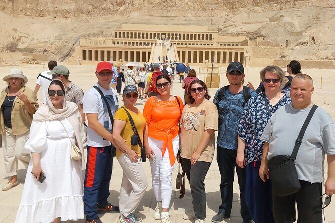 luxor west bank amazing private full day tour - The Colossi of Memnon