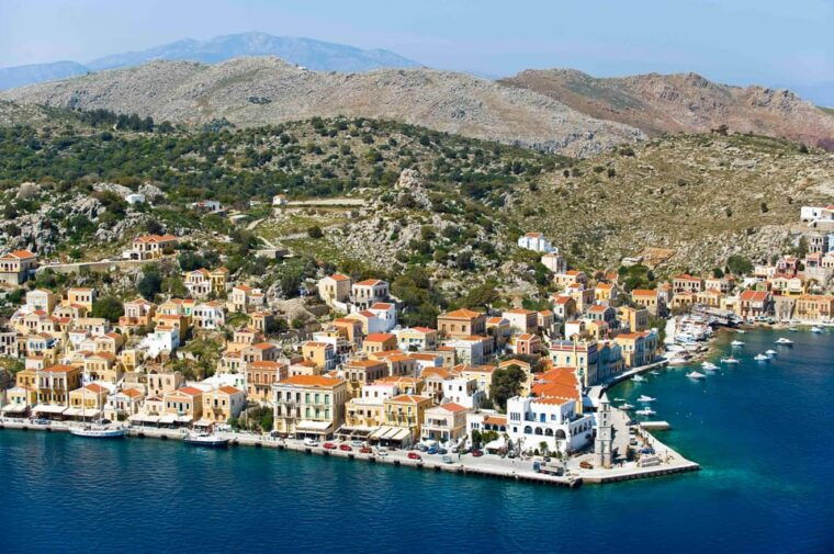 luxury-boat-trip-to-symi-island-with-swimming-at-st-george