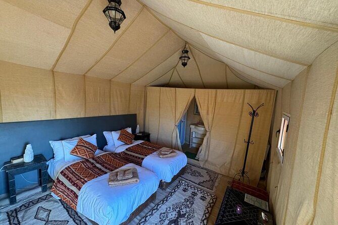 Luxury Camp in Merzouga Desert with Camel ride, Car 4WD - What’s Included and What’s Not
