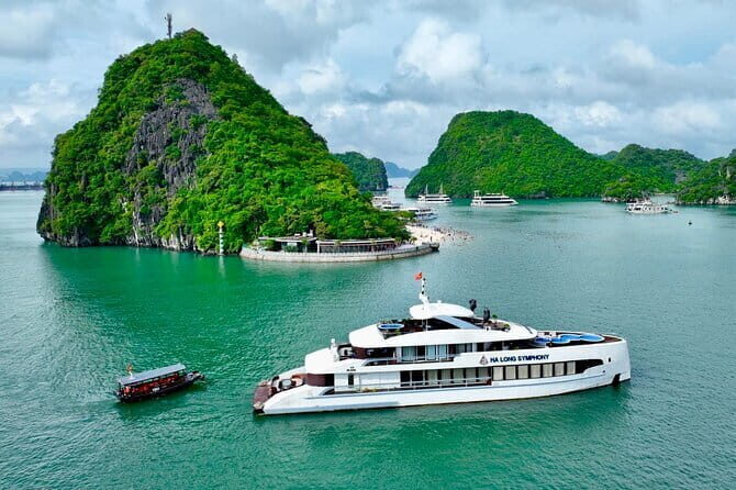 Luxury Ha Long Bay Symphony Day Cruise from Habour with Lunch - Key Points