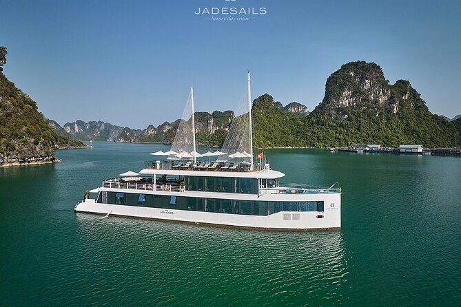 Luxury Halong Bay and Lan Ha Bay Day Tour with Jade Sails Cruise - A closer look at Jade Sails’ day cruise experience