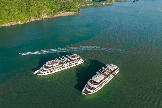 Luxury Halong Bay Cruise 2 Days 1 Night  5-Star Tour from Hanoi - Key Points