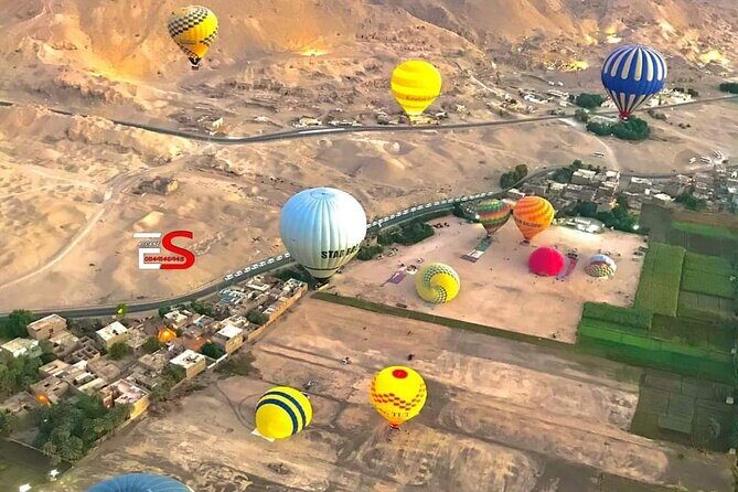 Luxury Hot Air Balloon Ride in Luxor with Transfers Included - Key Points
