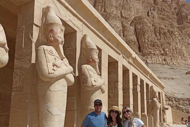 luxury Private 8-Hours Full Day East & West Banks Luxor & Lunch - The Unique Temple of Hatshepsut at Deir el Bahari