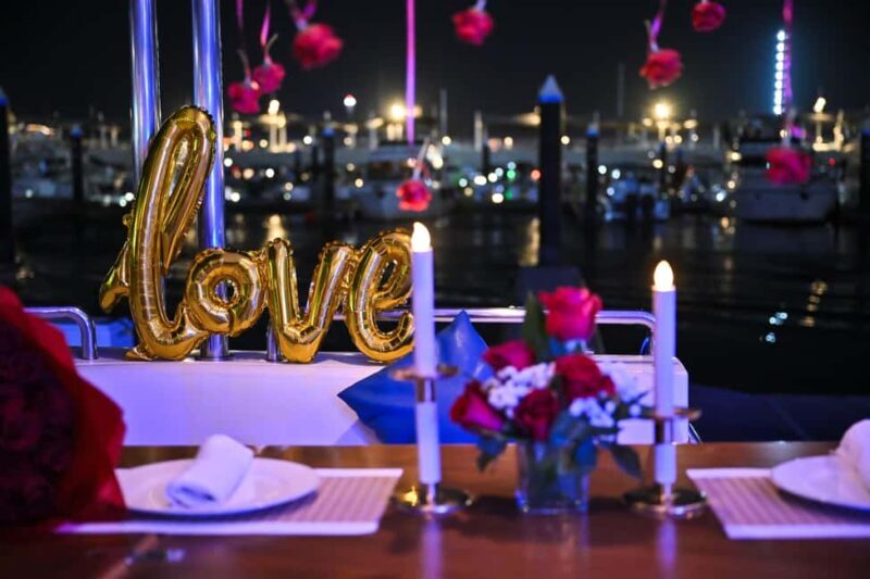 Luxury Proposal on a Yacht in Dubai - Setting Sail from Dubai Harbour